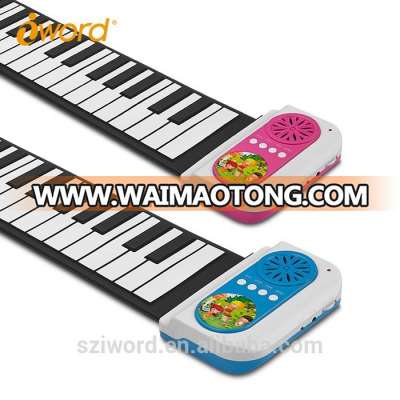 Patented Eco-friendly Fashion 61 Keys Roll Up Keyboard Digital Piano